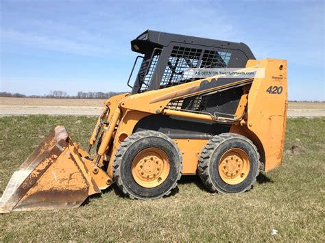 case skid steer data|case 420 skid steer specs.